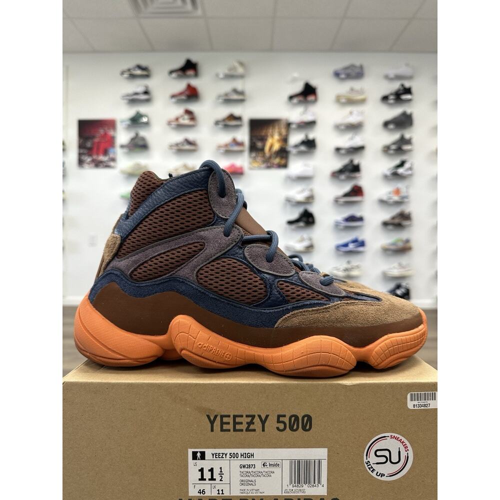 Size 11.5 - adidas Yeezy 500 High Tactical Orange